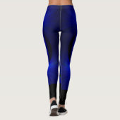 Deep Blue mandala leggings (Achterkant)