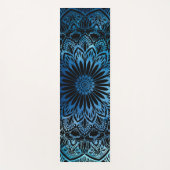 Deep Blue Mandala Yogamat (Voorkant)