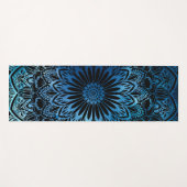 Deep Blue Mandala Yogamat (Voorkant (horizontaal))