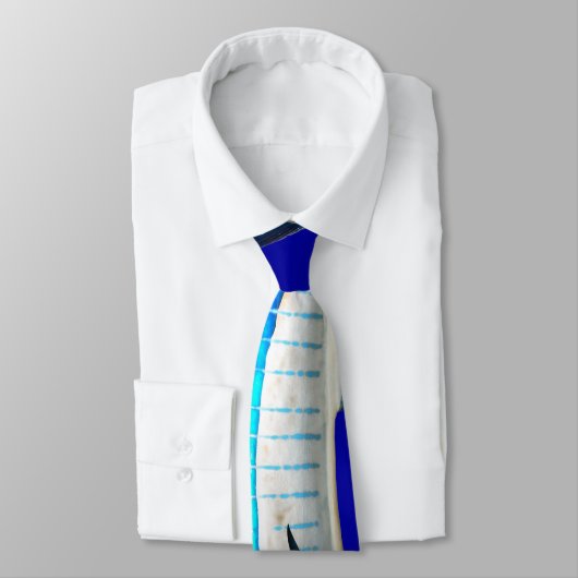 Deep Blue Marlin Stropdas (Gebonden)