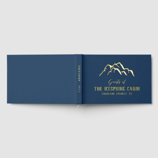 Deep Blue Mountain Topjes Cabin Gastenboek (Volledig)