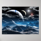 Deep Blue Nights Poster (Voorkant)