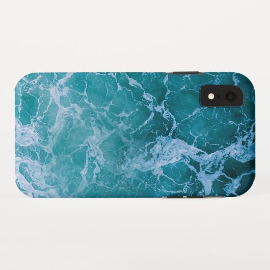 Deep Blue Ocean Waves Case-Mate iPhone Case (Achterkant (horizontaal))