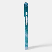 Deep Blue Ocean Waves Case-Mate iPhone Case (Achterkant / Links)