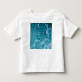 Deep Blue Ocean Waves Kinder Shirts