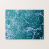 Deep Blue Ocean Waves Legpuzzel (Horizontaal)