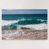 Deep Blue Ocean Waves Legpuzzel (Horizontaal)