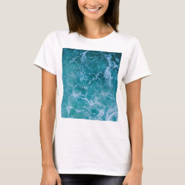 Deep Blue Ocean Waves T-shirt