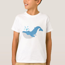 Deep Blue Ocean Whale T-shirt