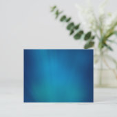 Deep Blue Onderwater Glow Briefkaart (Staand voorkant)