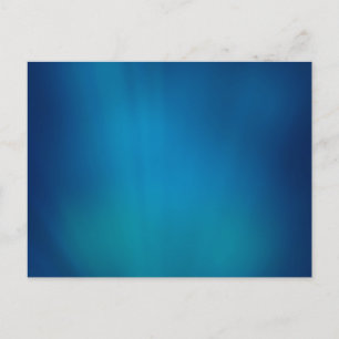 Deep Blue Onderwater Glow Briefkaart