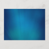Deep Blue Onderwater Glow Briefkaart (Voorkant)