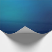Deep Blue Onderwater Glow Cadeaupapier (Hoek)