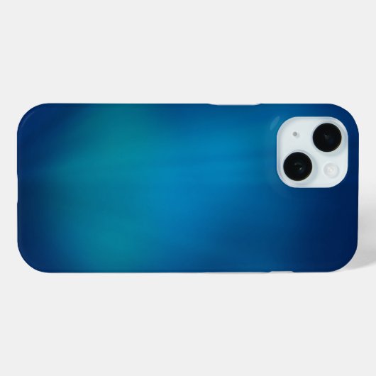 Deep Blue Onderwater Glow Case-Mate iPhone Case (Achterkant (horizontaal))