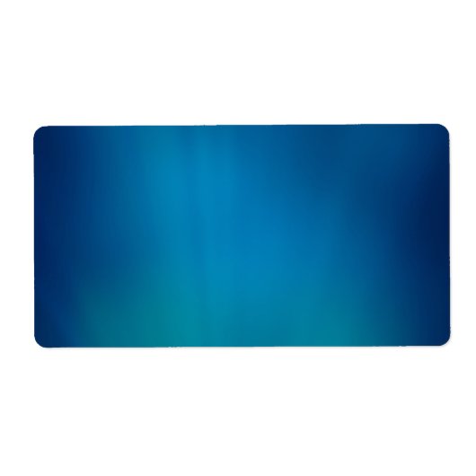 Deep Blue Onderwater Glow Etiket (Voorkant)