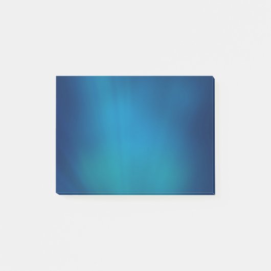 Deep Blue Onderwater Glow Post-it® Notes (Voorkant)