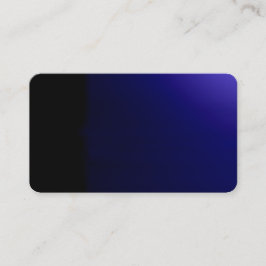 Deep Blue Ongewone Visual Identifiers Biz Card Visitekaartje
