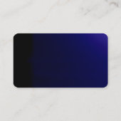 Deep Blue Ongewone Visual Identifiers Biz Card Visitekaartje (Achterkant)