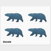 Deep Blue Polar Beer Gradient Sticker (Vel)