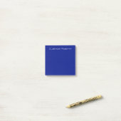 Deep Blue Post-it® Notes (Op bureau)