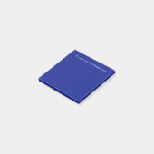 Deep Blue Post-it® Notes (Schuin)