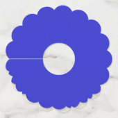 Deep Blue Scallop Wijnglaslabel (Achterkant)