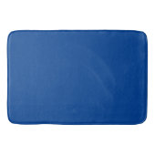 Deep Blue: Solid Color Badmat (Voorkant)