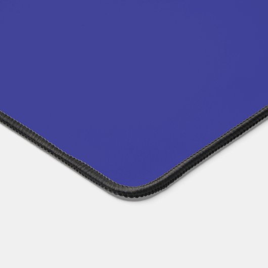 Deep Blue Solid Color Desk Mat (Hoek)