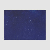 Deep Blue Starry Sky-themapapier Tissuepapier (Voorkant)