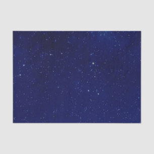 Deep Blue Starry Sky-themapapier Tissuepapier