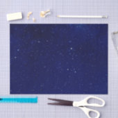 Deep Blue Starry Sky-themapapier Tissuepapier (Craft)