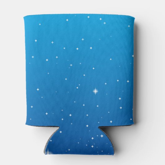 Deep Blue Sterrennacht Sky Blikjeskoeler (Achterkant)