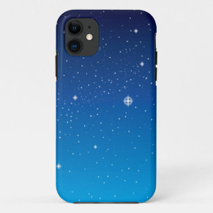 Deep Blue Sterrennacht Sky iPhone 11 Hoesje