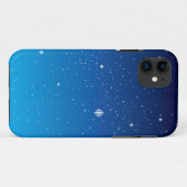 Deep Blue Sterrennacht Sky Case-Mate iPhone Case (Achterkant (horizontaal))