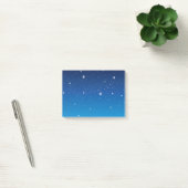 Deep Blue Sterrennacht Sky Post-it® Notes (Kantoor)