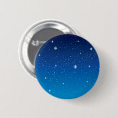 Deep Blue Sterrennacht Sky Ronde Button 5,7 Cm (Voorkant /achterkant)