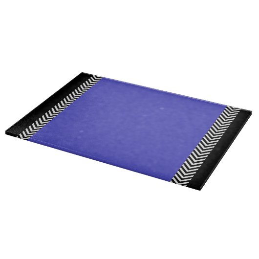 Deep Blue Temperate Glass Cutting Board Snijplank (Hoek)