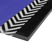 Deep Blue Temperate Glass Cutting Board Snijplank (Hoek)