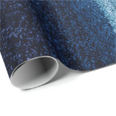 Deep Blue Textured Wrapping Paper Cadeaupapier (Rol Hoek)