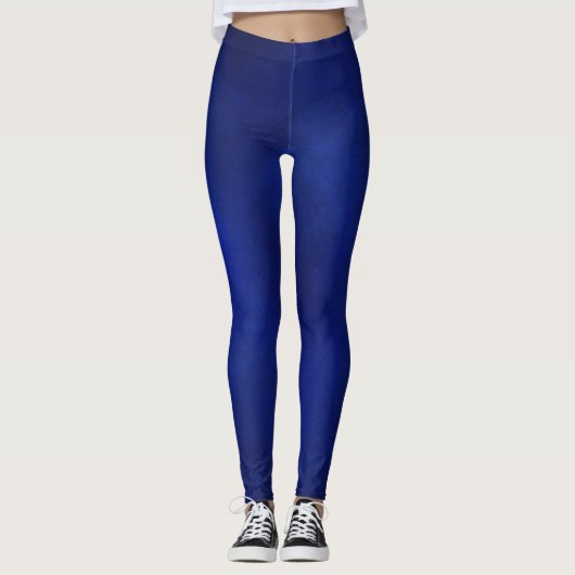 Deep Blue to Match Henna Mandala Tanktop Leggings (Voorkant)