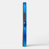 Deep Blue Underwater Alcohol Ink Painting Case-Mate iPhone Case (Achterkant / Rechts)