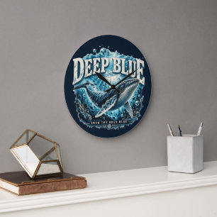 DEEP BLUE Walvis Oceaan Avontuur  Grote Klok