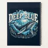 DEEP BLUE Walvis Oceaan Avontuur Planner (Achterkant)