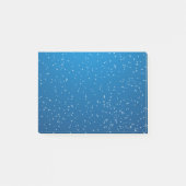 Deep Blue Water en kleine bubbels Post-it® Notes (Voorkant)