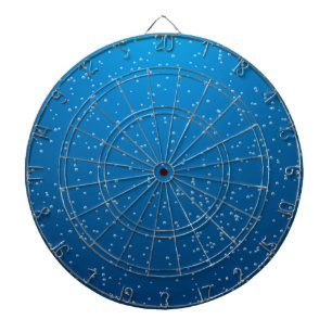 Deep Blue Water en TIny Bubbles Dartbord