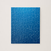 Deep Blue Water en TIny Bubbles Legpuzzel (Verticaal)