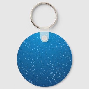 Deep Blue Water en TIny Bubbles Sleutelhanger