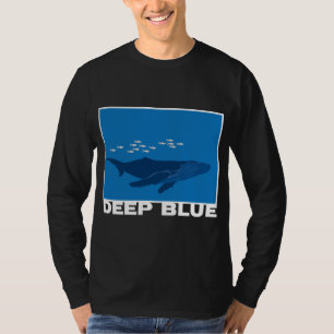 Deep Blue Whale T-shirt
