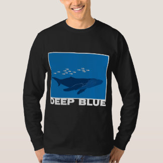 Deep Blue Whale T-shirt
