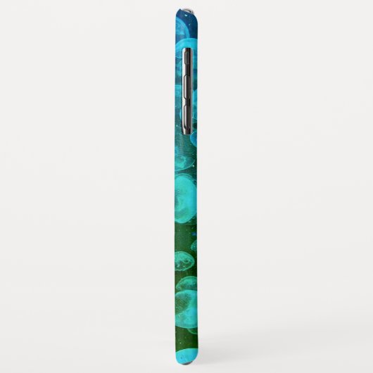 Deep Blue Zee Hoesje voor iPhone XS max. (Achterkant/links)